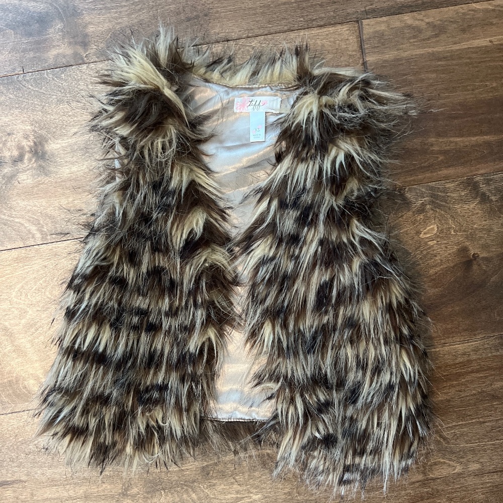Girl’s Fur Vest